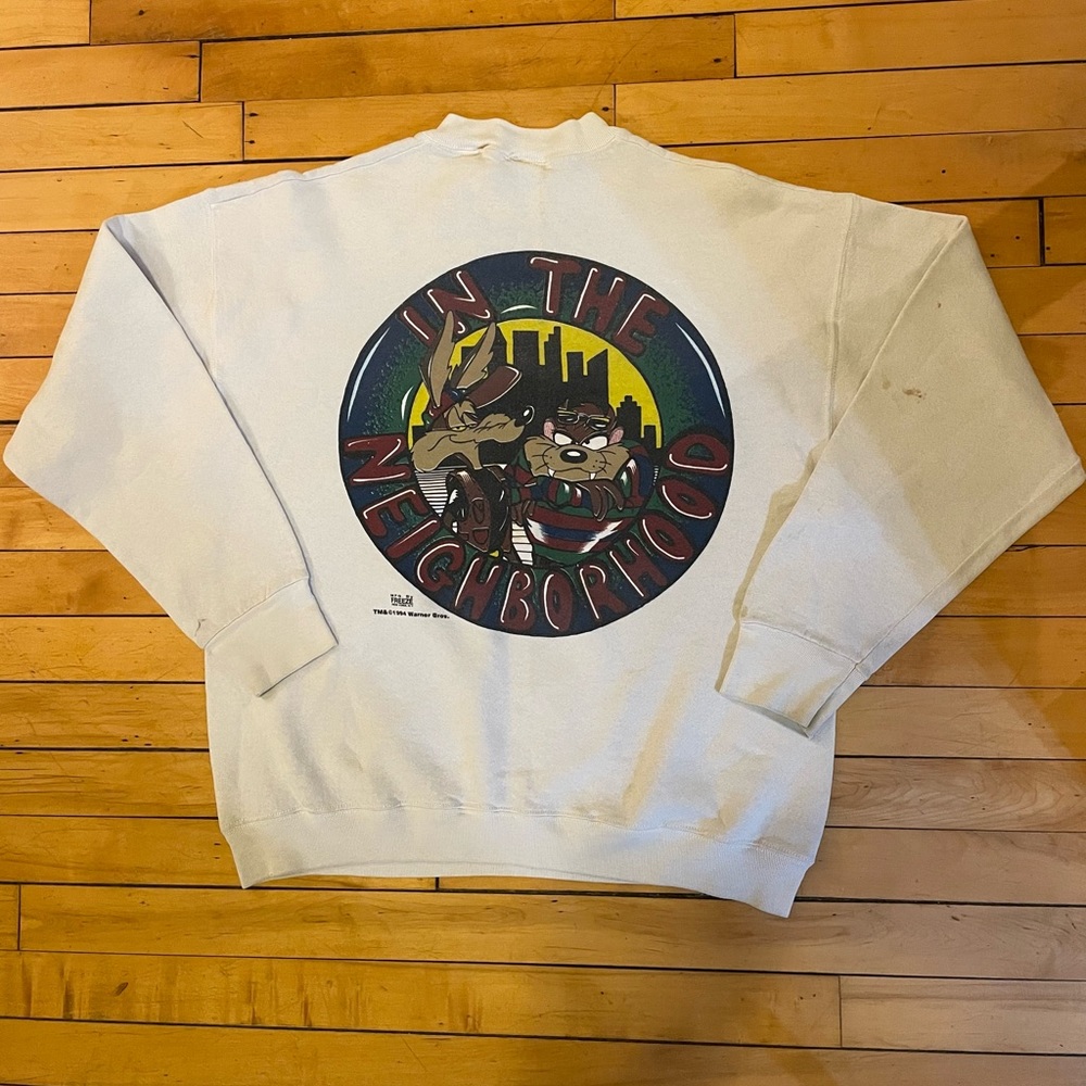 Vintage Looney Tunes Tasman Sweatshirt - Picture 5 of 9